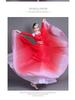 Blooming Wanjiang Dance Costume: Women's Long Dress for Song and Dance Performance