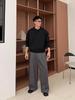 Men's Oversized Trendy Polo Neck Sweater - Old Money Vibe Winter Knitwear
