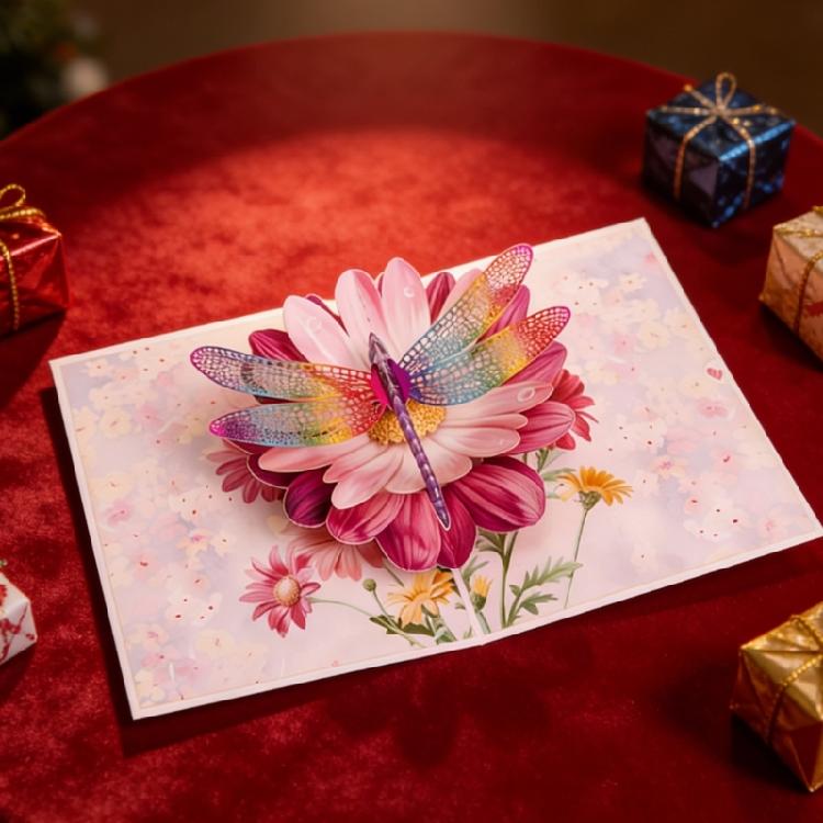 3D Honeycomb Structure Greeting Card For Heartfelted Note Birthday Card With Matching Envelope for Men Women