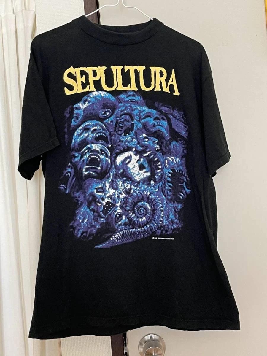 New! Sepultura Band Cotton Black Shirt Unisex S to 5XL L