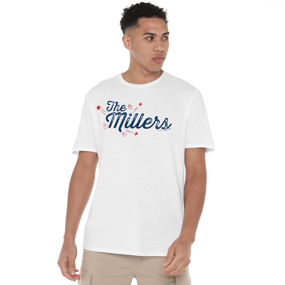Millers Logo T-Shirt S-2XL White XXXXL