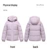 Women's Short Hooded Down Jacket - 2025 Korean Style, Petite, Winter Fashion, Thick White Duck Down, Hot Sale.