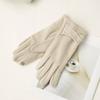 Full Finger Women Suede Gloves Thickened Winter Mittens Simple  Gloves  Sports