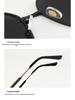 New Women's Polarized Sunglasses - Fashionable European and American Street Style Metal Trend