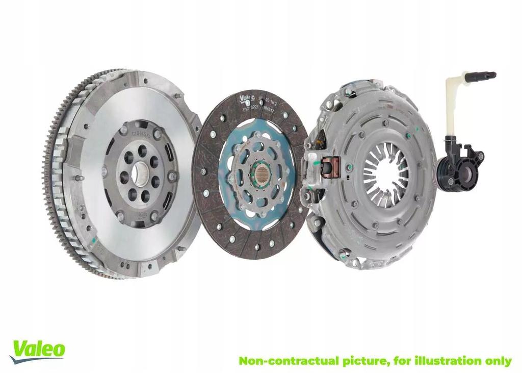 Valeo Clutch Kit Renault Clio/Kangoo/Megane 1.5 Dci 05- Dmf