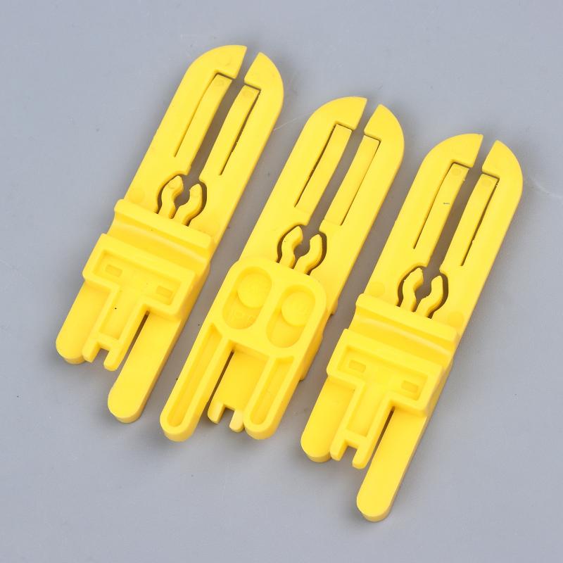Plastic Anti-Pinch Protection Plate For Brake Calipers - 4-Position Design For Hydraulic Brake Lower Pistons