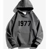 High Street 1977 Trendy Brand Fashion Printed Hooded Sweater Men's and Women's Jacket Couples Sweatshirt