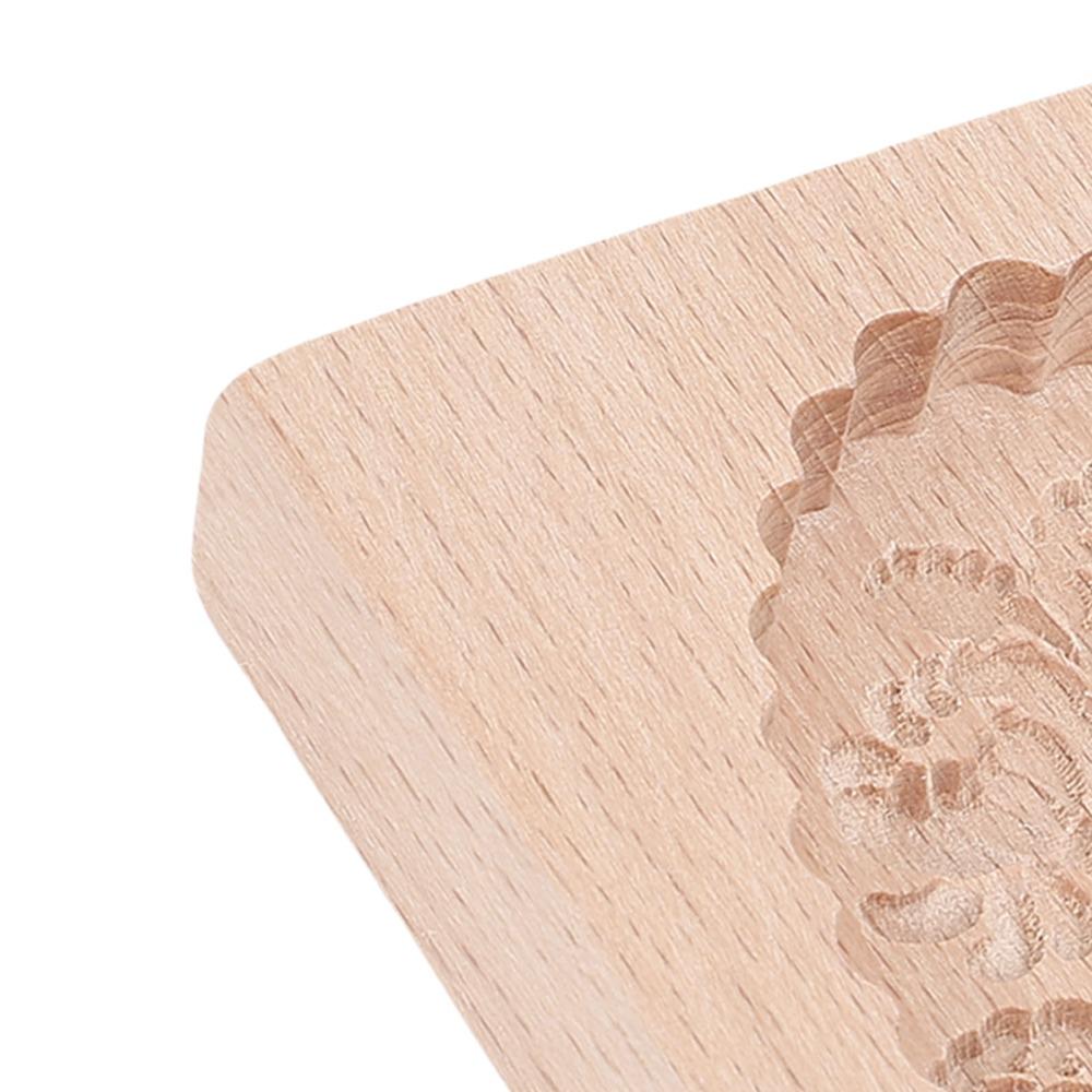1pcs Multifunctional Cookie Press Stamp Carved Bird Pattern Biscuit Stamp Mould For Baking