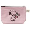 Nakajima Corporation Snoopy Bear Makeup & Pouch, Pink, 215451-25