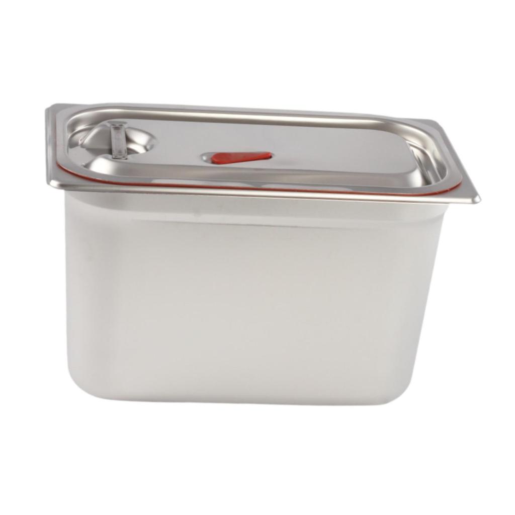 Stainless Steel Pan Hotel 1/1 Size Breading Tray Deep Warming Steam Table Catering Food