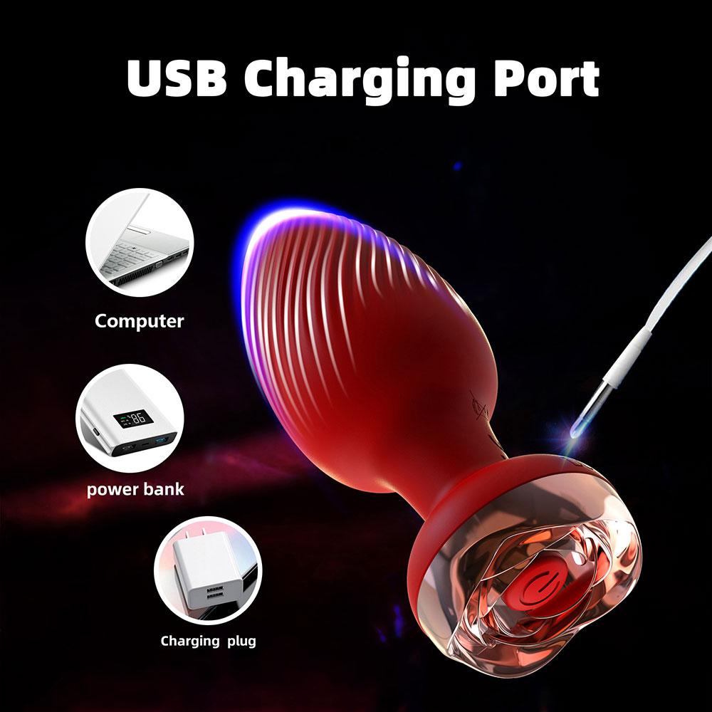 Wireless Control Anal Plug Vibrator Prostate Massager Butt Plug For Women Vagina Female Masturbator Adult Sex Toys Couples 18+