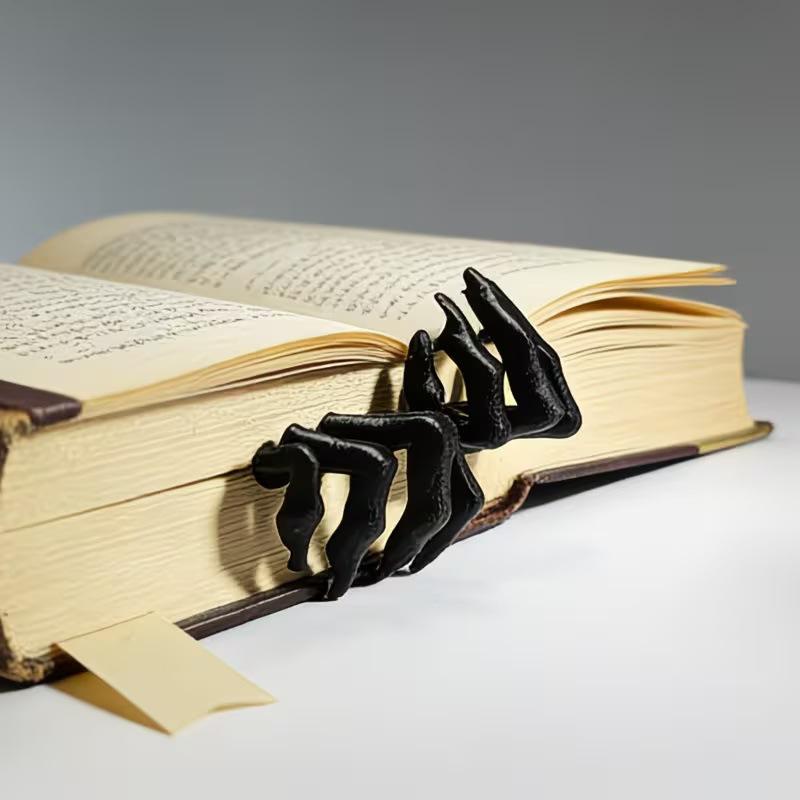 3D Printed Devil Claw Stereo Bookmark Cool Punk Page Marker for Hardcover Paperback Books Readers Unique Souvenir Gift