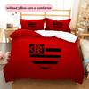Flamengo Pattern Bedding Quilt Set  Home Decoration  Gift (1 * duvet cover + 2 * pillowcase  without core)