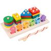 Color Recognition Matching Board Game Early Education Magnetic Fishing  Puzzle Toys  Learn Math