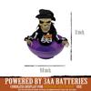 2025 Halloween Horror Witch Electric Fruit Plate Bar Party Ghost Skeleton Frightening Scary Decoration Props Scene Layout