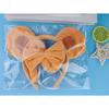 Monkey Ear Heandband Monkey Tail Bowtie Kids Animal Cosplay Costume for Boy Girl