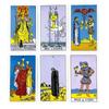 78 Cartes de Tarot Jeu de Cartes Oracle Anglais Jeu de Société Prédiction Divination pour Débutant Usage Personnel Cadeau de Noël