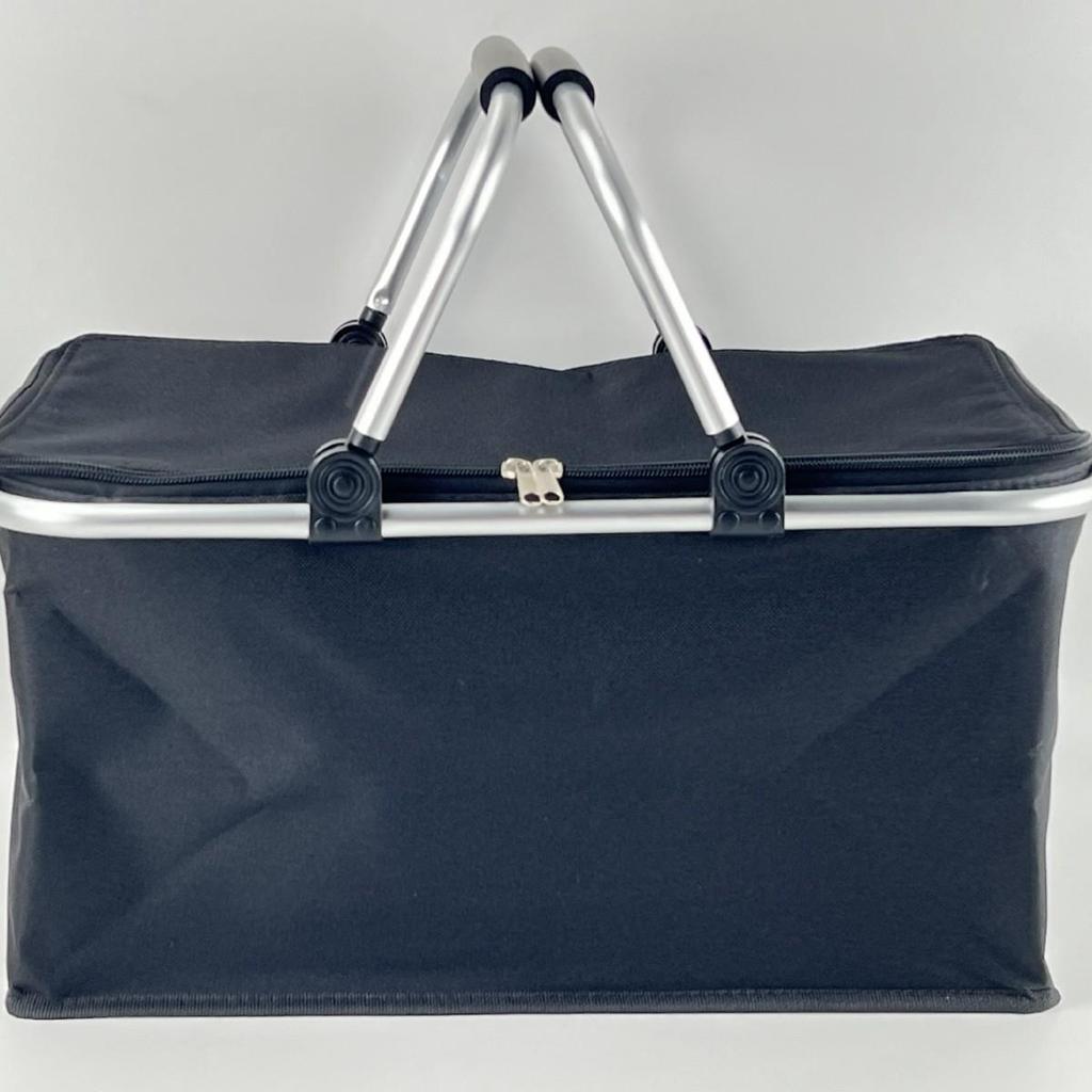 Foldable Outdoor Camping Cooler Bag - Insulated, Large Capacity, Multifunctional for Picnic or Takeout