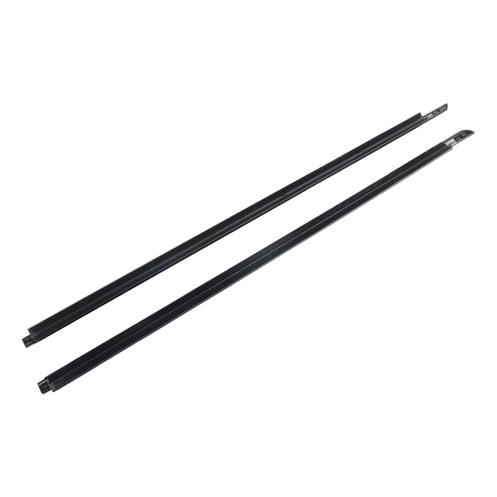 2pcs Front Door Window Belt Weatherstrip For DODGE CHALLENGER 2008-2017