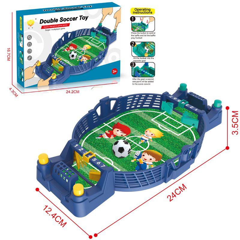 

Keep Your Kids Away From Screens With This Fun Table Football Game Perfect For Cultivating Interest And Parent-child Communication 5ball синій