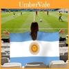 Global Football Cup Fan Flag Capes With Polyester Fabric For Sports Events And Supporters