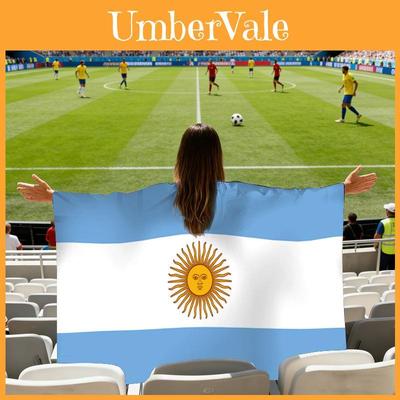 Global Football Cup Fan Flag Capes With Polyester Fabric For Sports Events And Supporters
