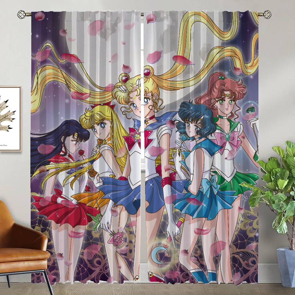 

Sailormoons Halloween Decoration Shades Blackout Warning for Room 2 Panel Elegant Room Warnings Home Interior Warnings Partition W60xH90cmx2pcs-CL