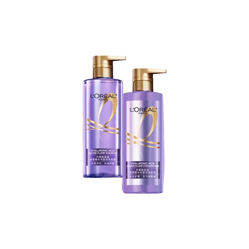 Loreal Paris and , repair and oil LOreal Hyaluronic Acid Moisturizing Care Set - Hyaluronic Acid Shampoo 660ml Hyaluronic Acid Conditioner 660ml