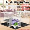 Cube Toy Dust Proof Tray Protection Assembled Box Case Clear Acrylic Display Show Box Case For Toys New