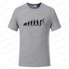 Unisex Astronomy Evolution Science Space Printed T-Shirt Unisex Fashion Casual Short Sleeve O-neck Tshirt Summer Loose Tee Shirts Clothing