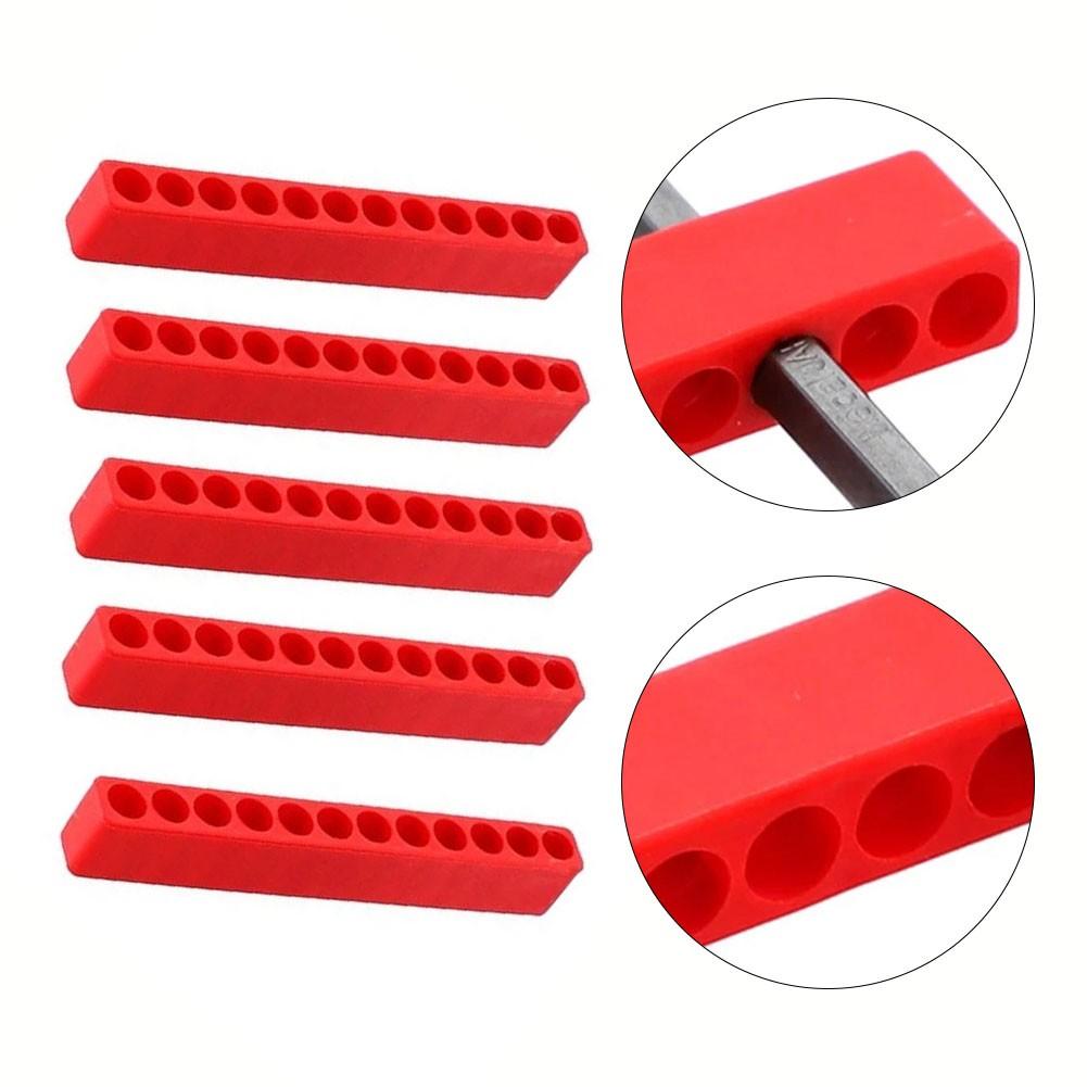 Bit Holder Parts Screwdriver Storage 1/4inch Hex Shank