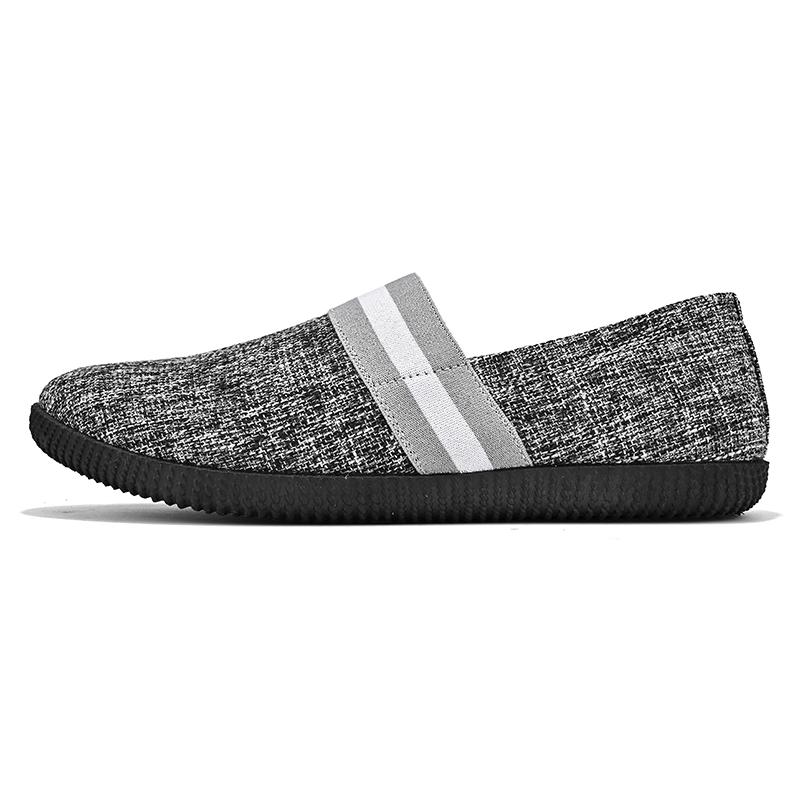 Men Shoes Comfortable Casual Shoes Men Sneakers Flats Summer Breathable Lazy Bean Shoes At Special Price Wear-resistant Casual
