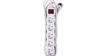 Extension Cord with Switch 5-Socket Schuko 3M /H05Vv-F 3G1/ White P1513