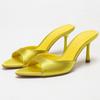 Sexy Offene Zehenpartie Dünne Absatz Hausschuhe Damen Mode Spitze Zehenpartie Riemchen Sandalen Elegant Bequem Bankett Kleider Schuhe Zapatos De Mujer