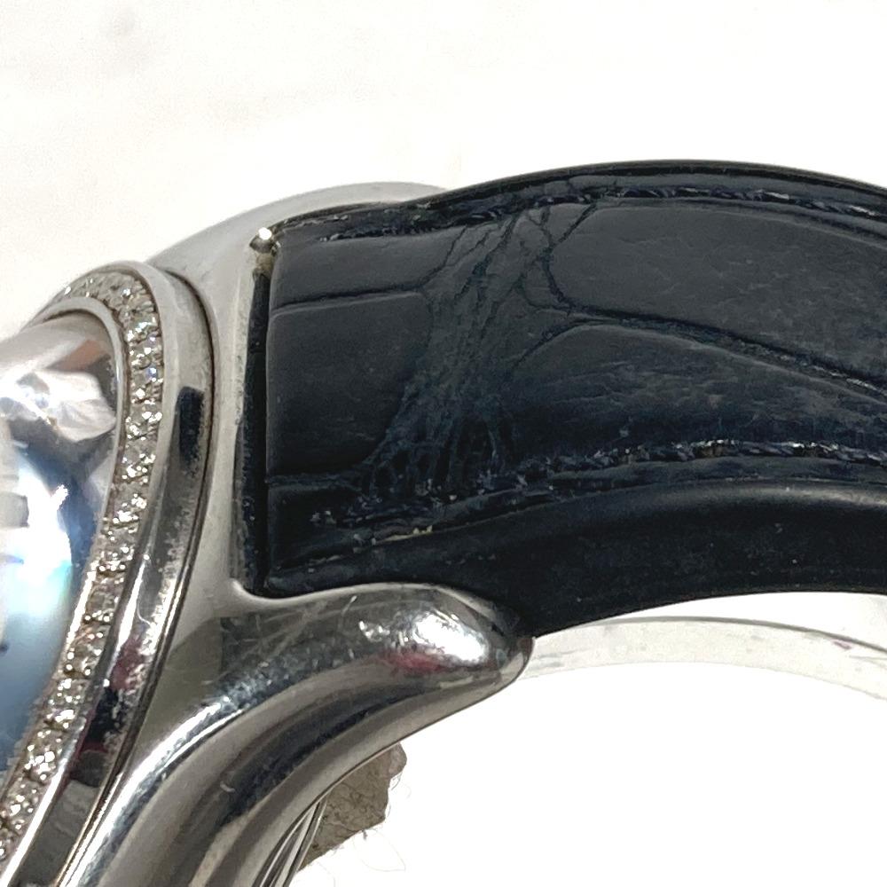 CORUM 39.151.47 Women's watch Bubble Diamond Bezel  Wristwatch SS blue/Black