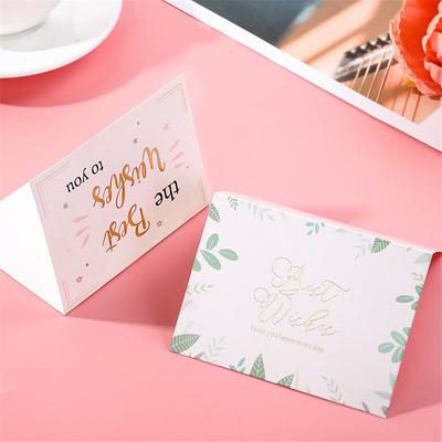 Party Package Inserts Best Wishes Happy New Year Happy Birthday Christmas Greeting Card Thanks Card