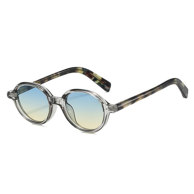 

Неполяризованные винтажные овальные солнцезащитные очки для мужчин, новые градиентные многоцветные солнцезащитные очки для женщин, модные, шикарные, фирменный дизайн, повседневные оттенки