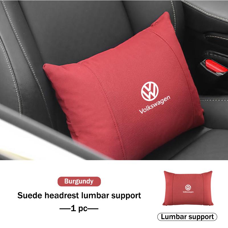 For Volkswagen VW Car Seat Headrest Durable Comfort EE32 Neck Support Non Slip Pillow Scirocco Passat Polo B5 B6 B7 CC Tiguan Sharan