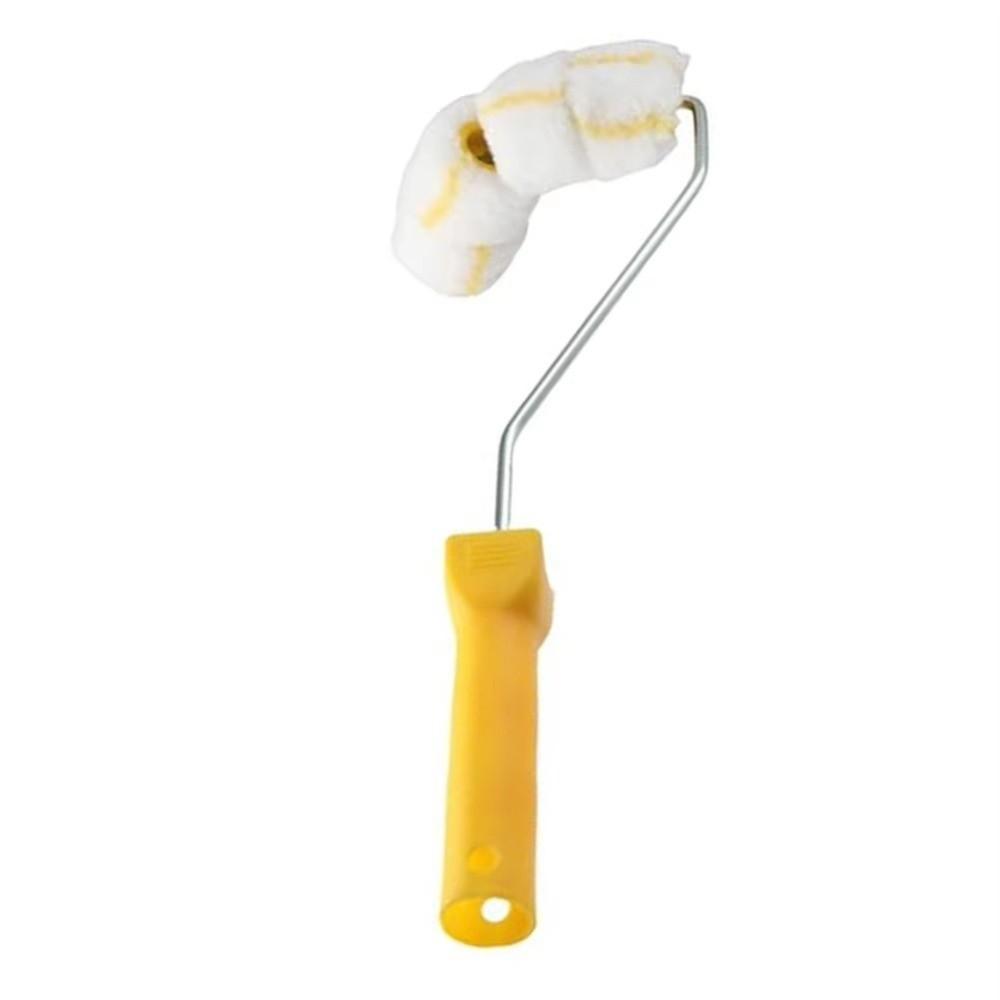 Curved Frame Paint Roller Brush Ergonomic Handle Wall Painting Tool Furniture Painting