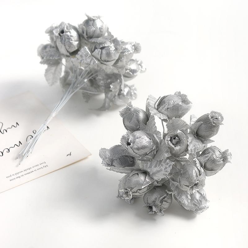 1/5/10bundle Rose Artificial Flowers Silk Fake Flowers for Home Decor Wedding Decoration Supplies DIY Crafts Wreath Accessories