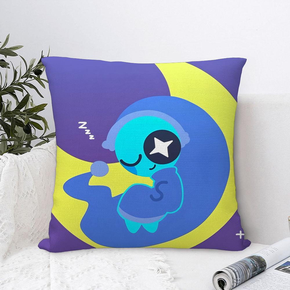 Game D-Dandys World Pillow Case Sofa Decorative Home Double-sided Print Plush Square Throw Pillow Covers Cushion Decor Cover