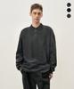 COSTUME O’CLOCK Pigment Cut Collar Long Sleeve T-Shirt 3 Colors Coosts257