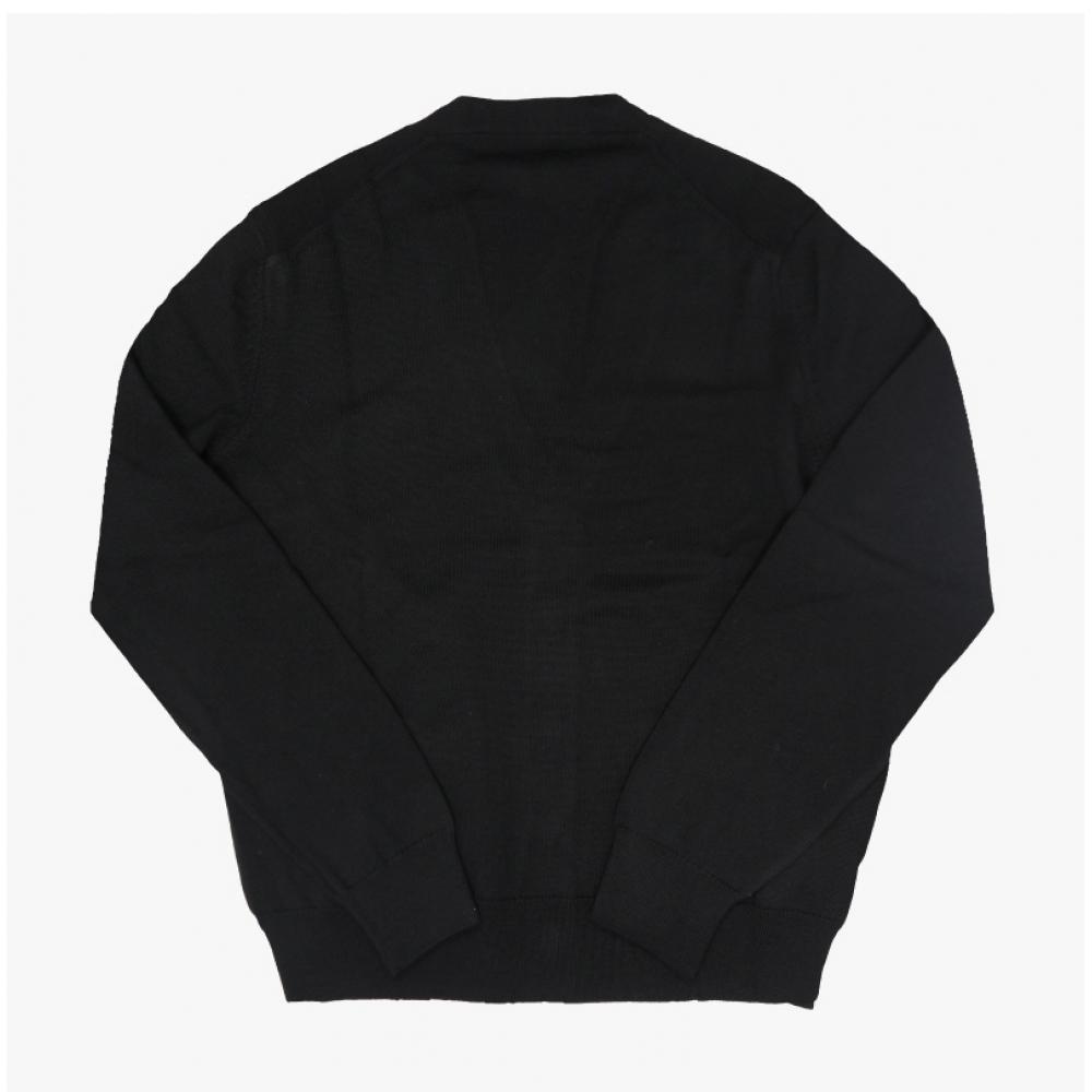 MaiSon KitSune Men S V Neck Cardigan Fox Head Patch Pm00501kt1181