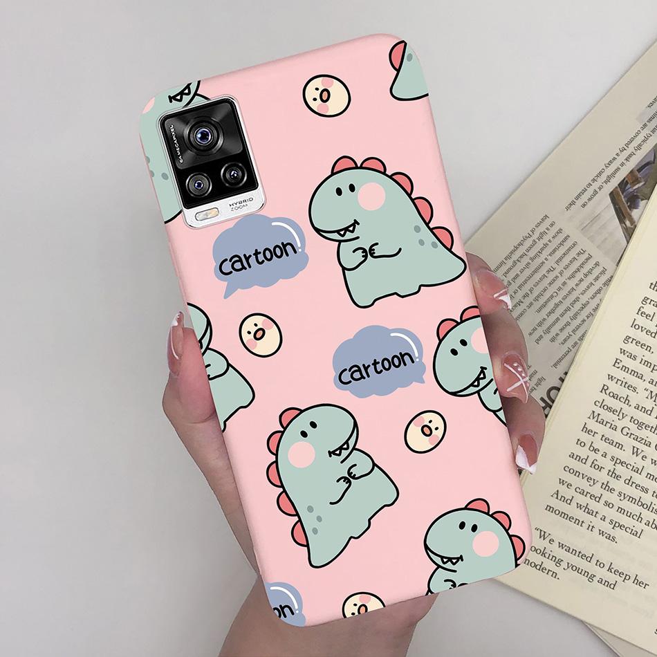For vivo V20 Case for Vivo V20 Pro VivoV20 V 20 SE Case Cute Cartoon Slim Soft TPU Silicone Back Phone Cover Bumper Fundas Cases