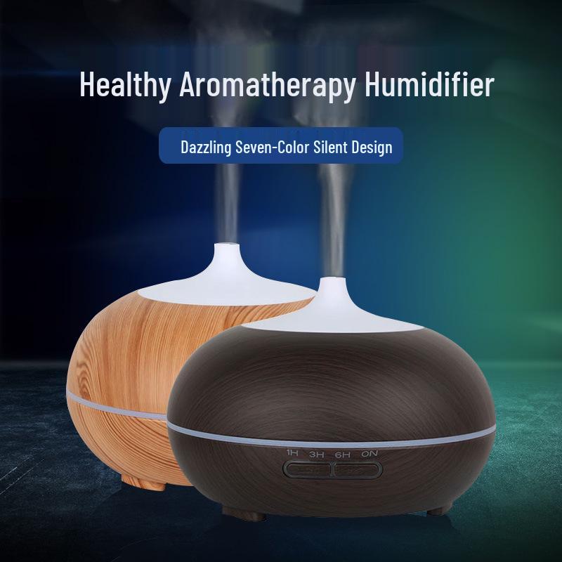 Wood Grain Essential Oil Aroma Diffuser & Humidifier for Hotels