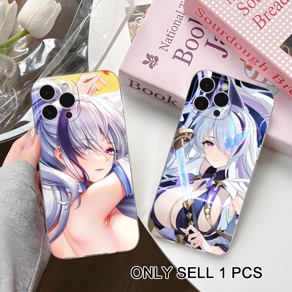 Azur Lane Unzen Clear TPU Mobile Case for iPhone 17 16 15 14 13 12 11 X XR XS Air Pro Max Plus Mini Colorful Cover