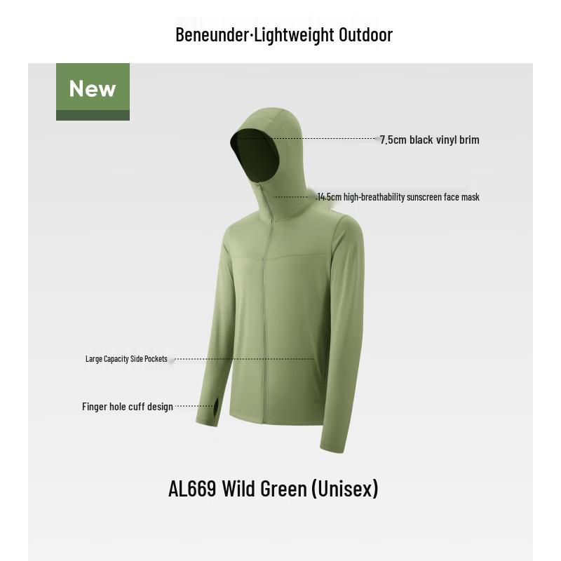 Унисекс легкая охлаждающая куртка Banax свободного кроя для защиты от солнца AL669