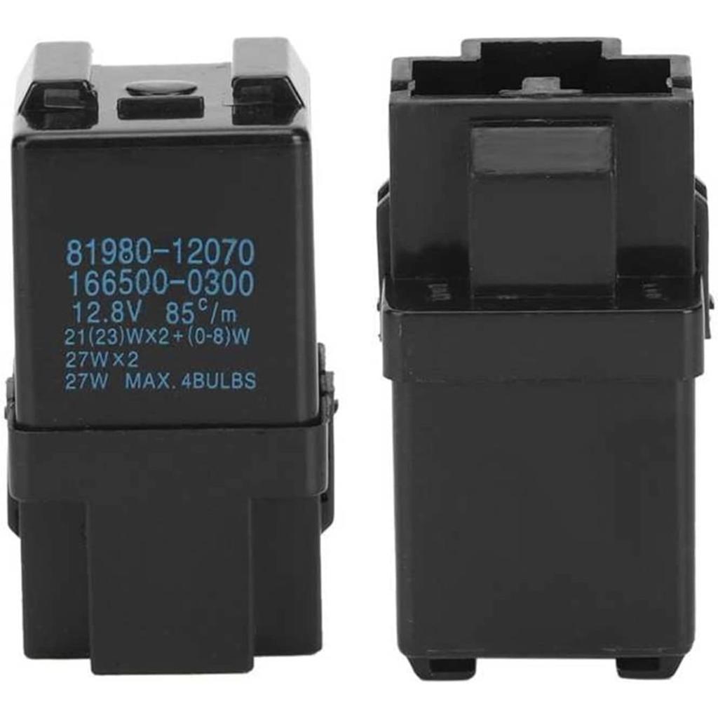 zhaoyaoni Flasher Relay Turn Signal 81980-12070 Fit for Toyota Replacement Auto Accessory Auto Flasher Relay Turn Signal