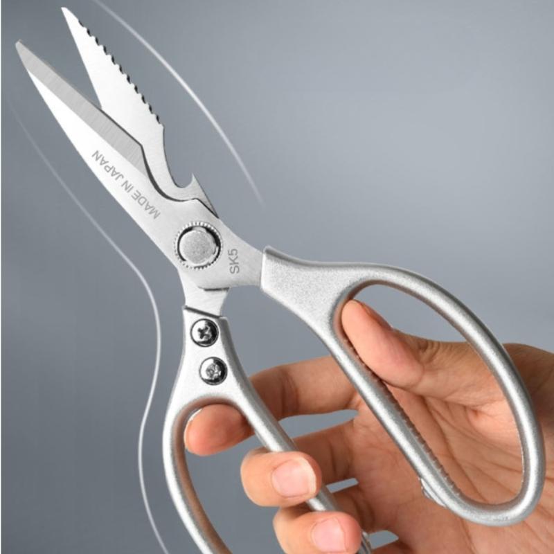 Kitchen Accessories Scissors Stainless Steal Sharp Multi Function Tool Food Scissor For Chicken Vegetable Barbecue Meat Fish