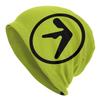 Punk Zwillinge Mütze Hut Herbst Winter Outdoor Totenkopf Mützen Beanie Hut Elektronische Musik für Unisex Damen Sommer Thermisch Elastische Kappe